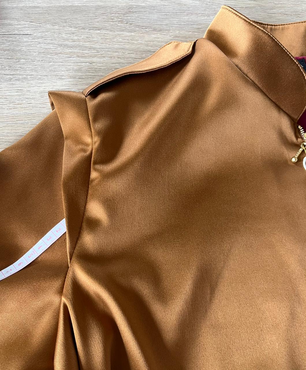 Perfecto Imperfecto Caramel Rock Jacket Talla L #19
