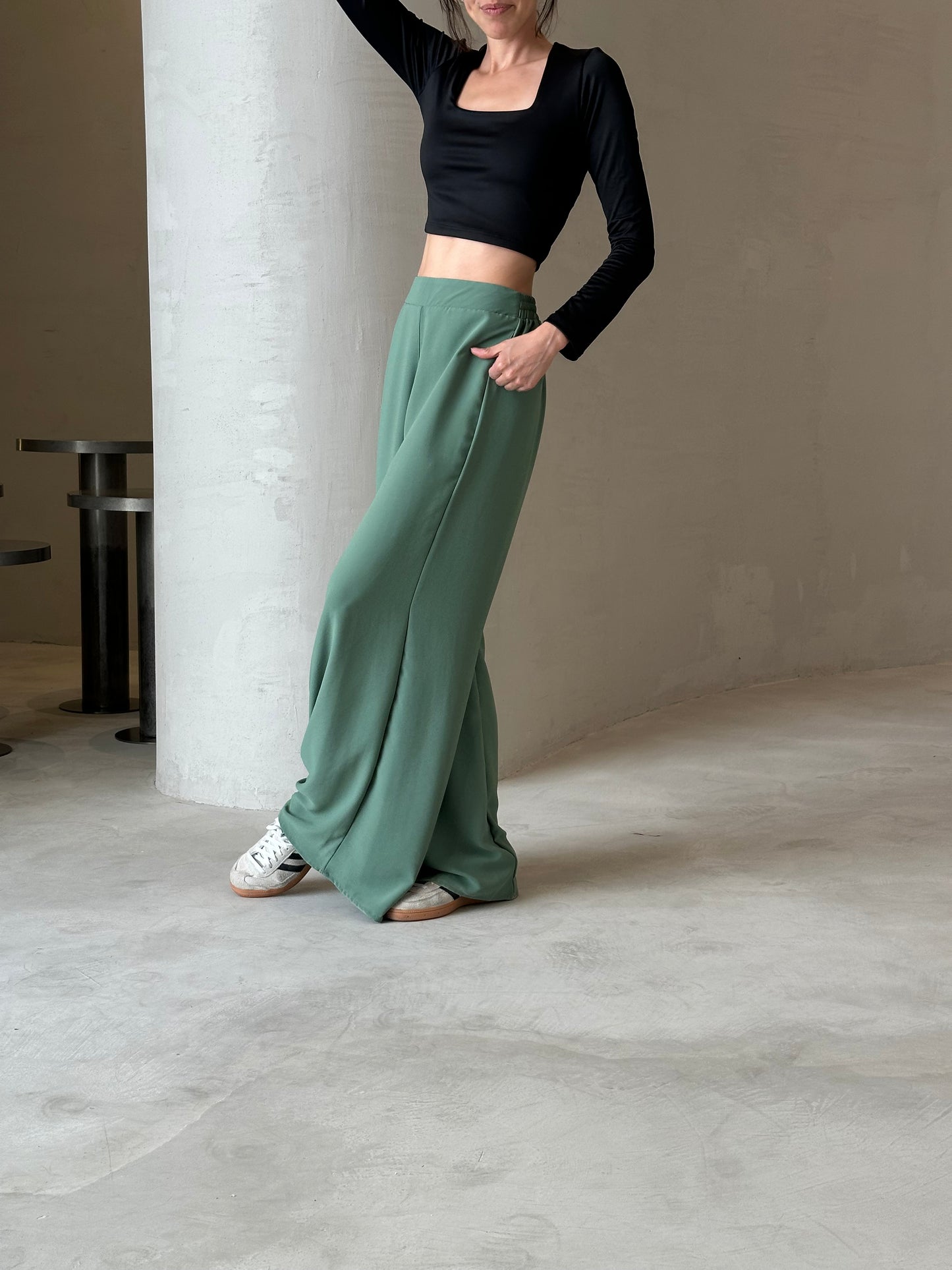 Perfecto Imperfecto Palazzo Oliva Talla L #424