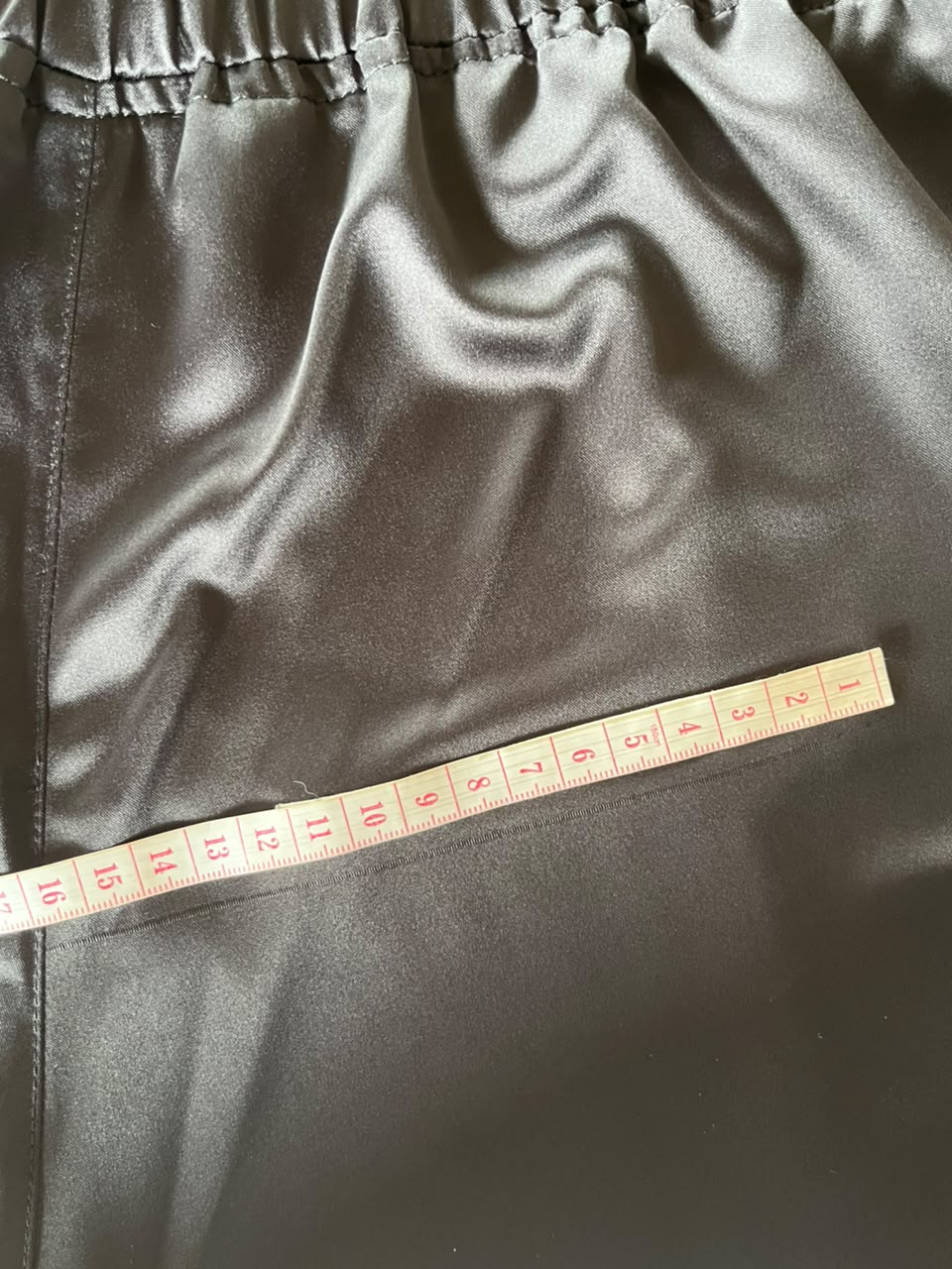Perfecto Imperfecto Palazzo Negro Satín Talla M #91