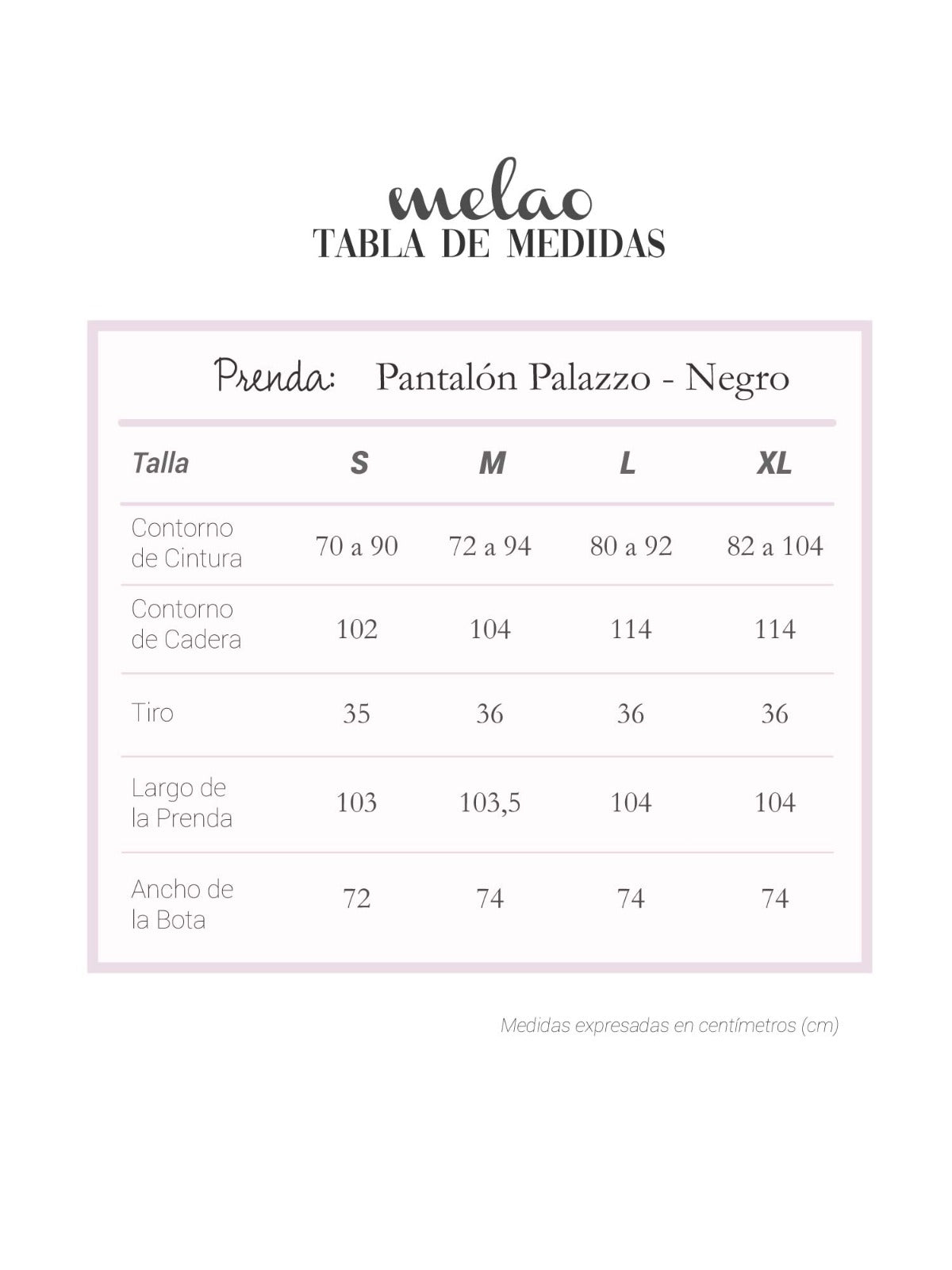 Pantalón Palazzo Negro Satin