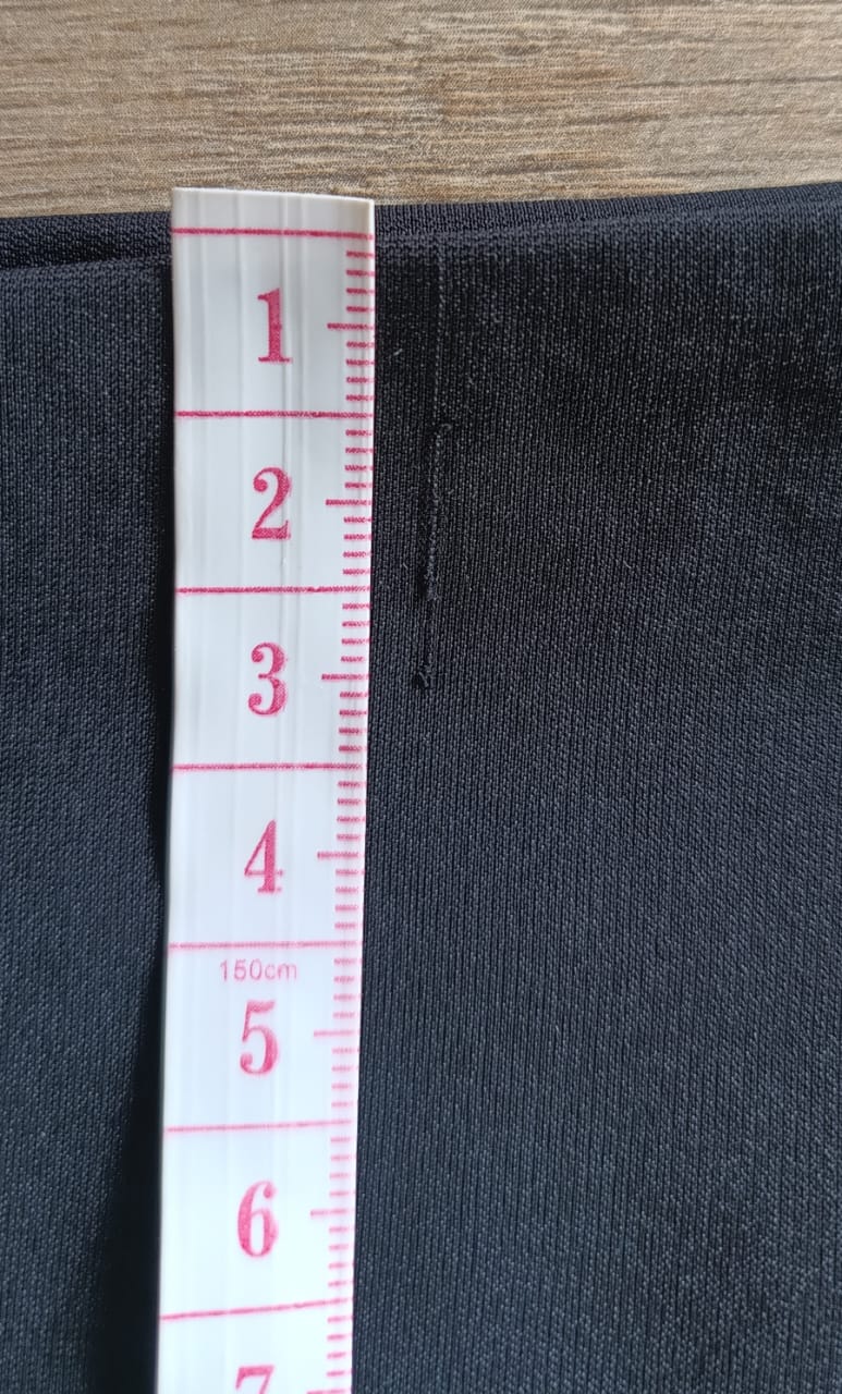 Perfecto Imperfecto Palazzo Negro mate Talla S #355