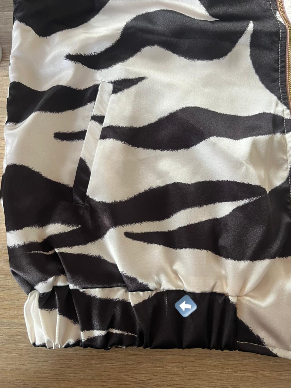 Perfecto Imperfecto Zebra Rock Jacket Talla M #31