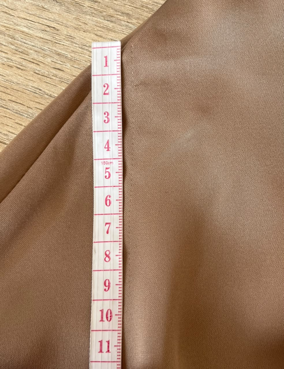 Perfecto Imperfecto Falda Lisa Chocolate Talla M #63