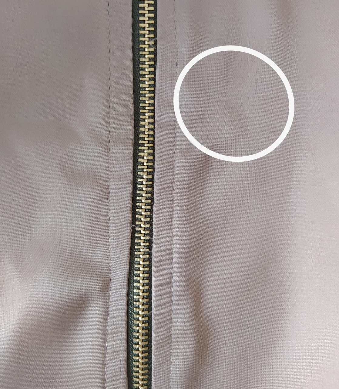 Perfecto Imperfecto Rock Jacket Dorada Talla L #02