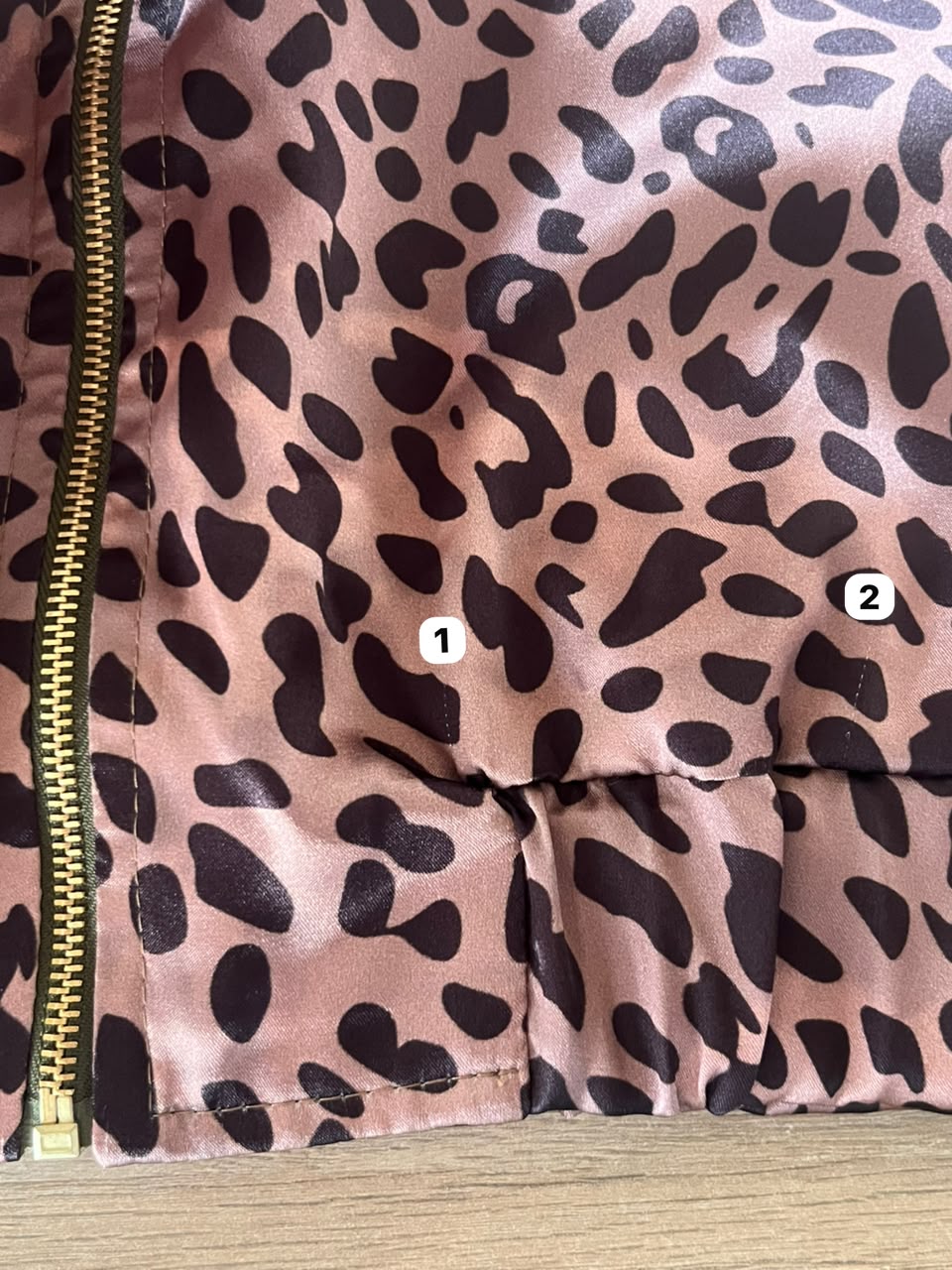 Perfecto Imperfecto Leopard Rock Jacket Talla L #86