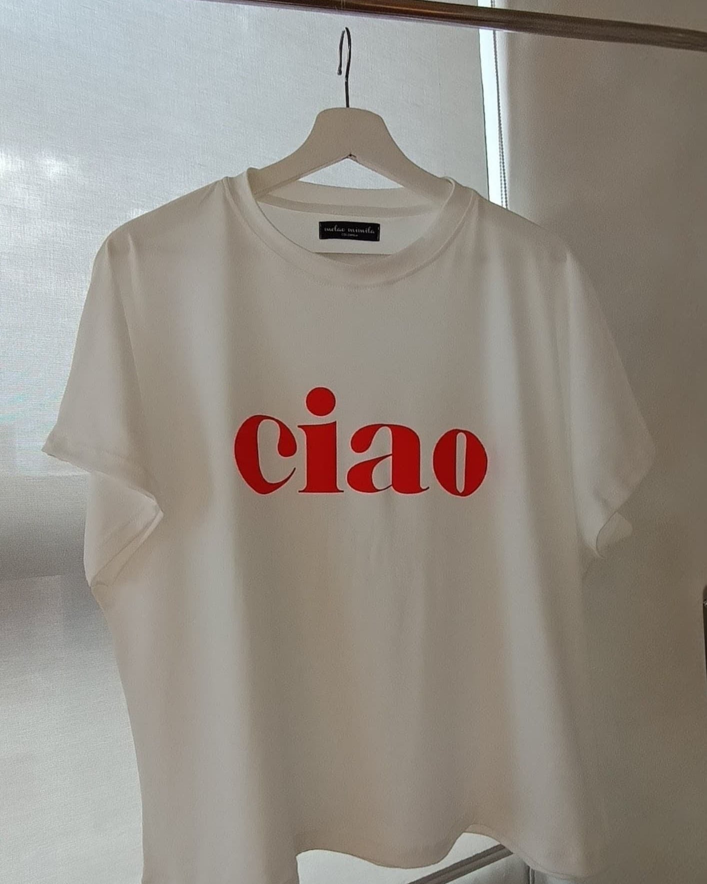 Camiseta Oversized Ciao