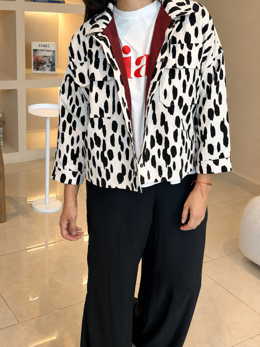 Chaqueta Recta Mamba