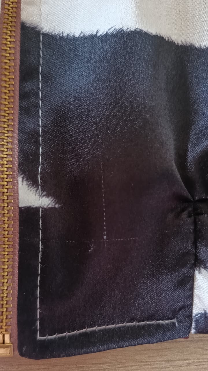 Perfecto Imperfecto Zebra Rock Jacket Talla S #432