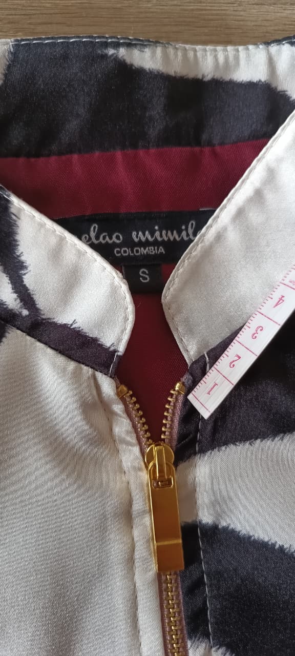 Perfecto Imperfecto Zebra Rock Jacket Talla S #432