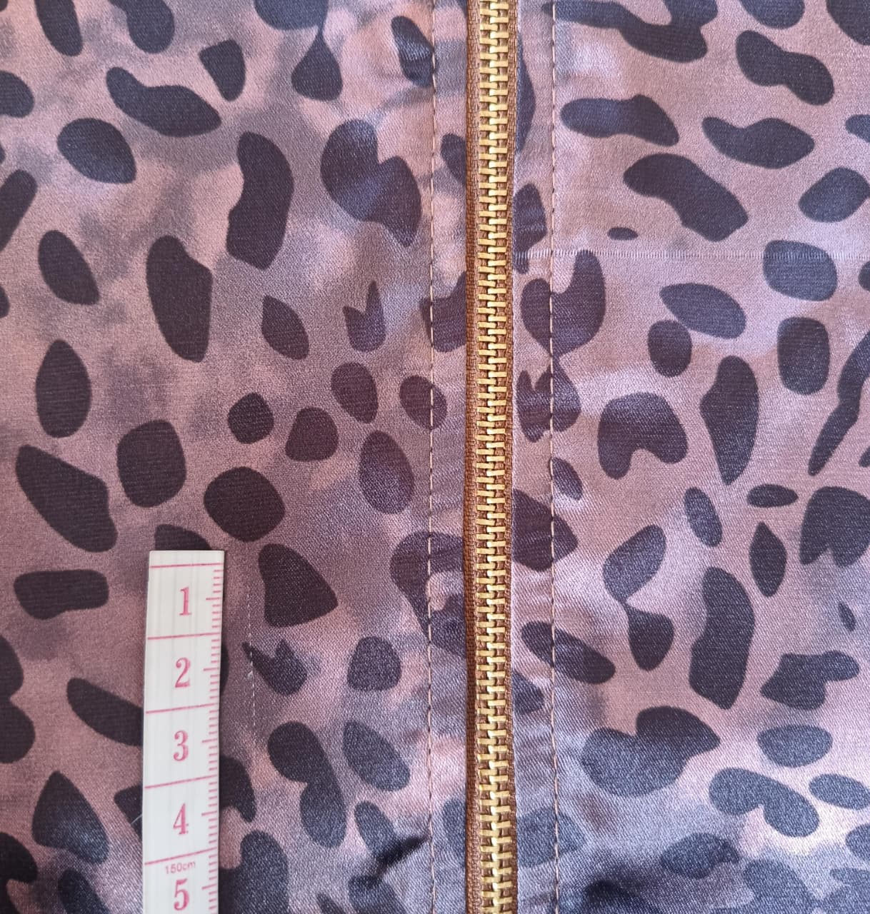 Perfecto Imperfecto Leopard Rock Jacket Talla M #463