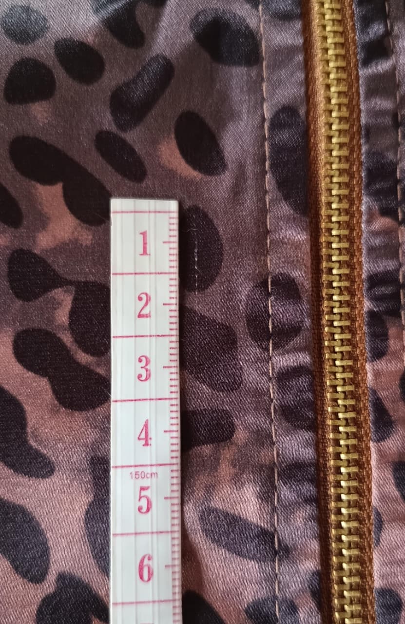 Perfecto Imperfecto Leopard Rock Jacket Talla XL #466