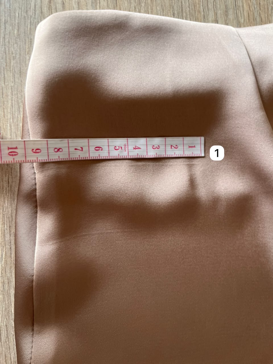 Perfecto Imperfecto Falda Lisa Chocolate Talla L #81