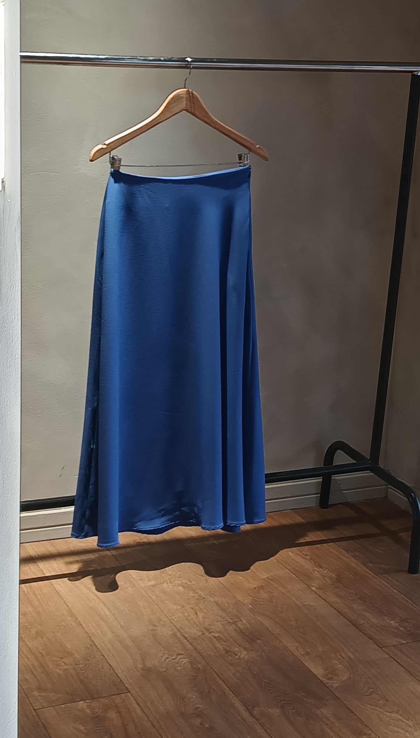 Falda Lisa BLue/ Purple