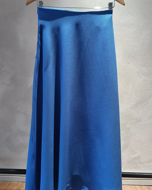 Falda Lisa BLue/ Purple