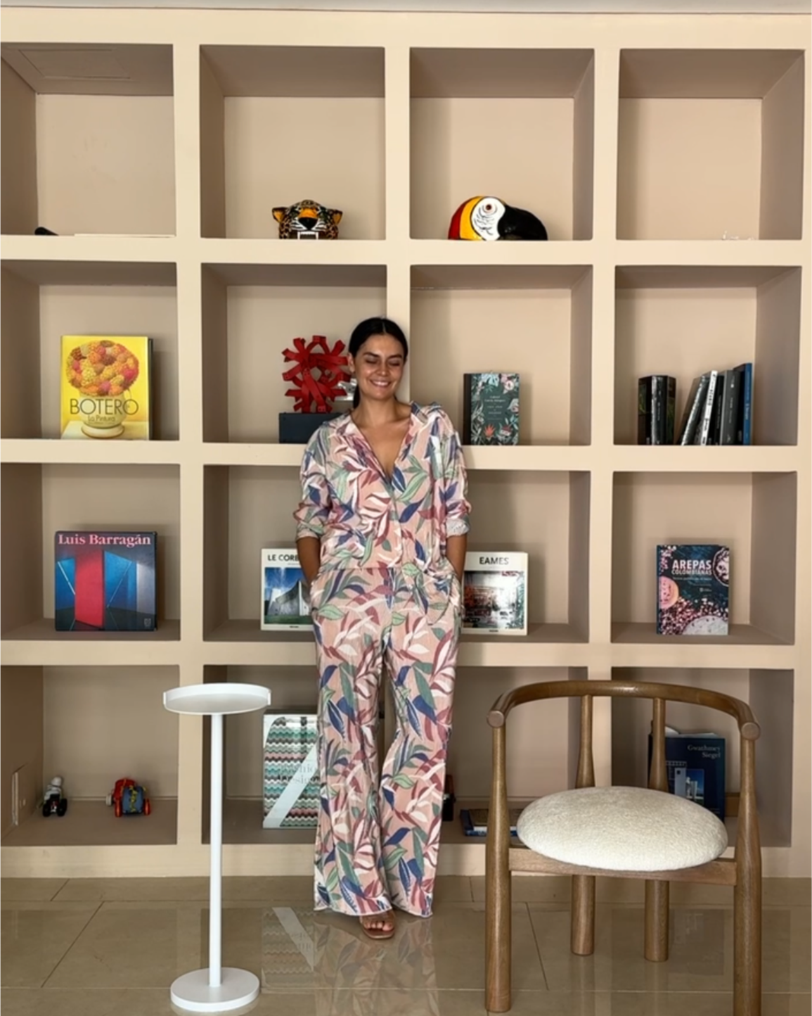 Set Plisado Estampado Pastel