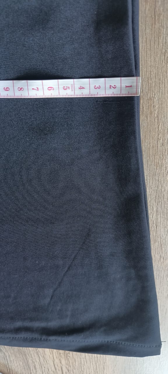 Perfecto Imperfecto Palazzo Negro mate Talla S  #355
