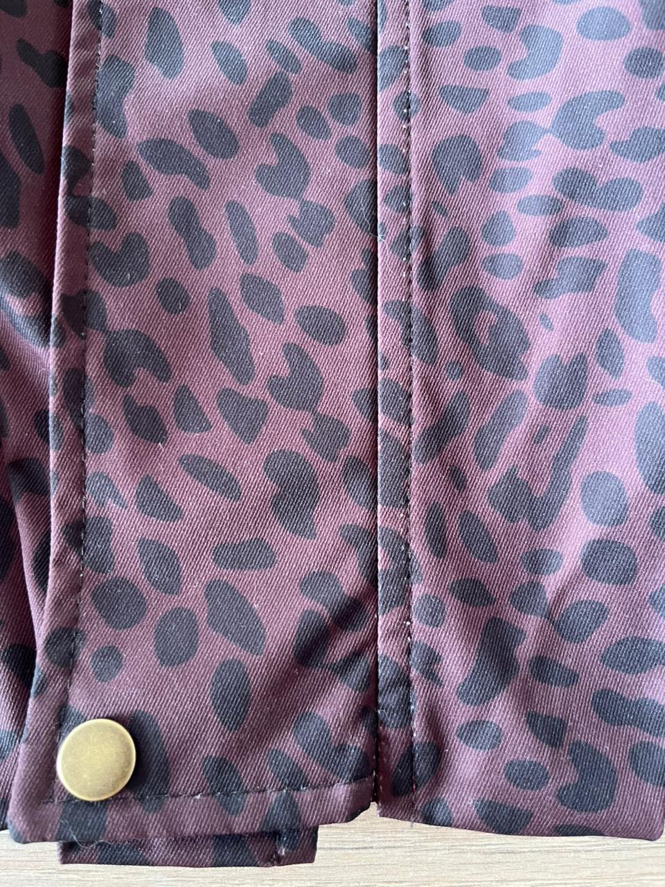 Perfecto Imperfecto Chaqueta Bomber Leopardo Talla Única #44