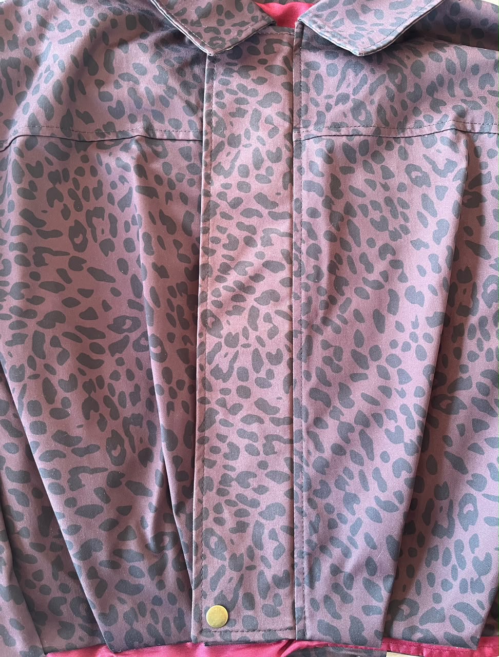 Perfecto Imperfecto Chaqueta Bomber Leopardo Talla Única #75