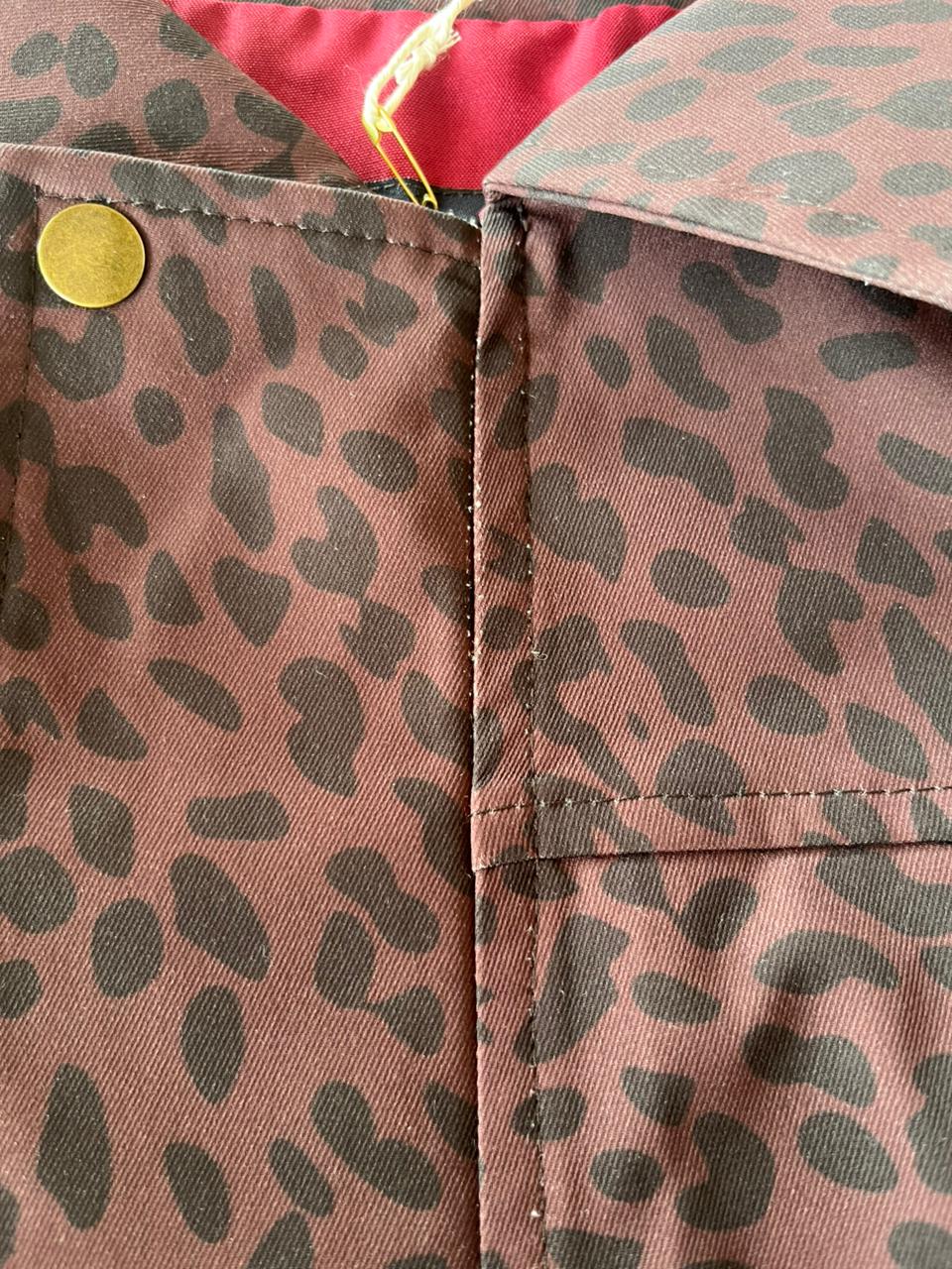 Perfecto Imperfecto Chaqueta Bomber Leopardo Talla Única #44