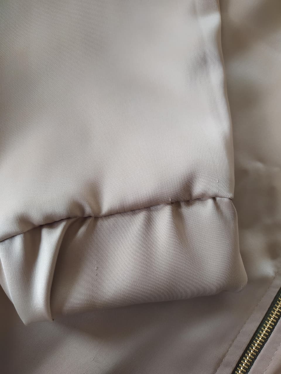 Perfecto Imperfecto Rock Jacket Dorada Talla L #02