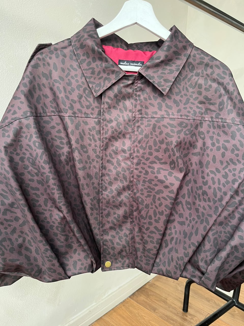 Perfecto Imperfecto Chaqueta Bomber Leopardo Talla Única #97