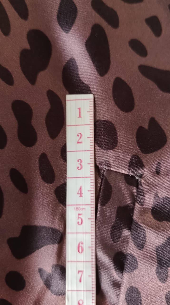 Perfecto Imperfecto Leopard Rock Jacket Talla XL #466