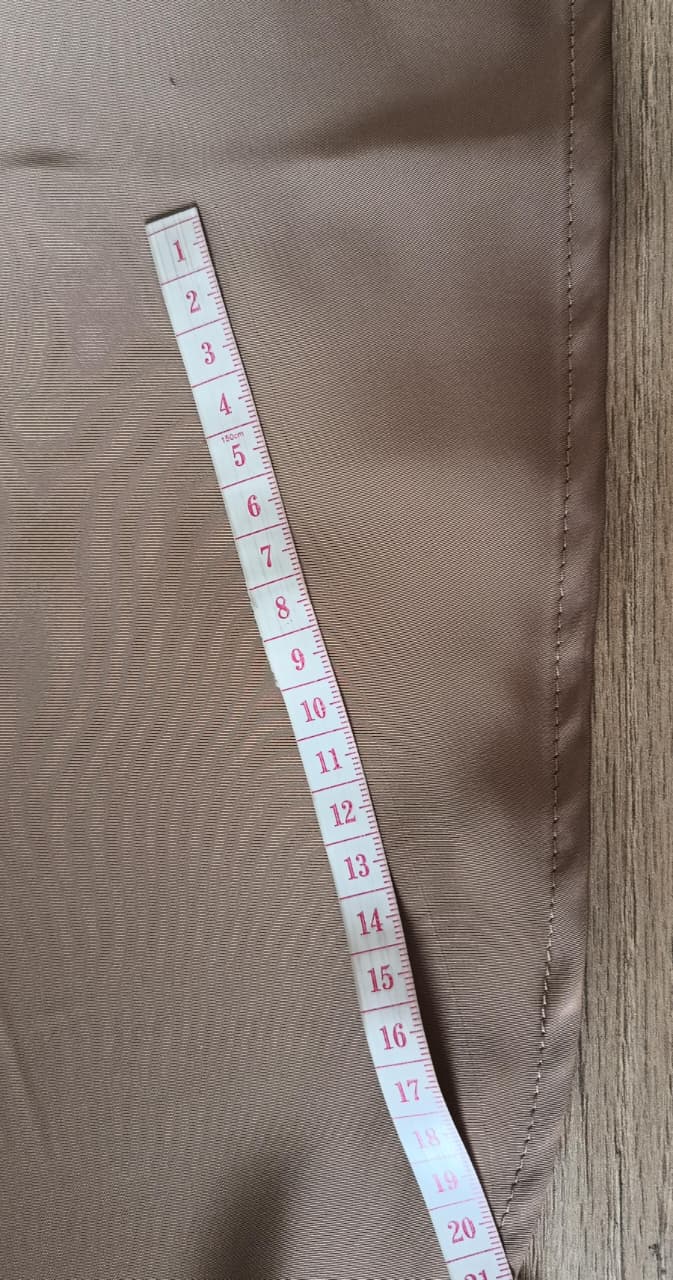 Perfecto Imperfecto Falda Lisa Chocolate Talla M #453