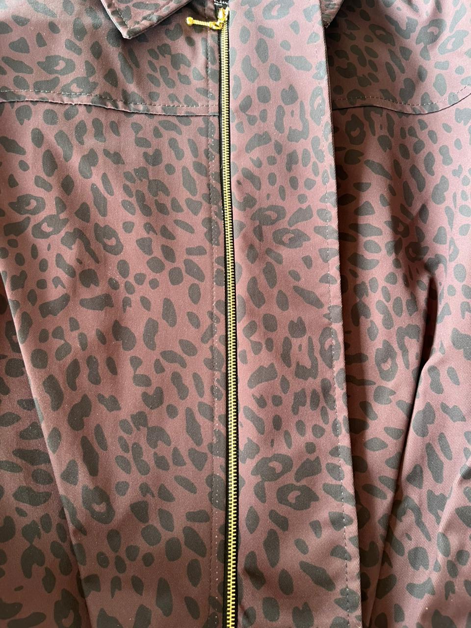 Perfecto Imperfecto Chaqueta Bomber Leopardo Talla Única #44