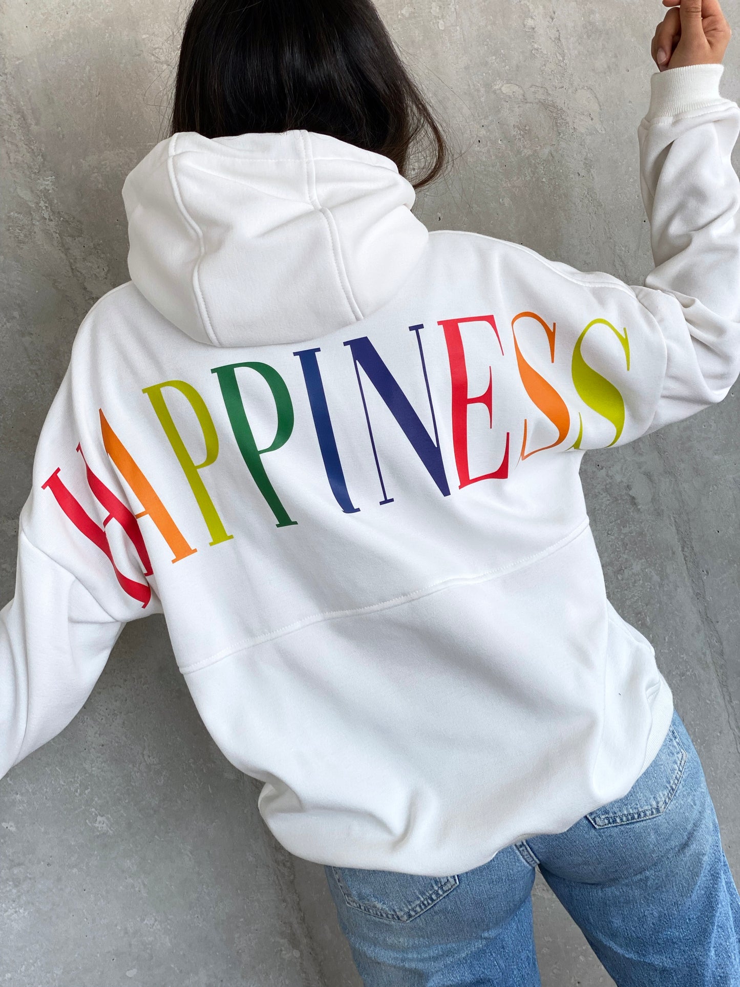 Perfecto Imperfecto Happiness Hoodie Talla S/M  #103